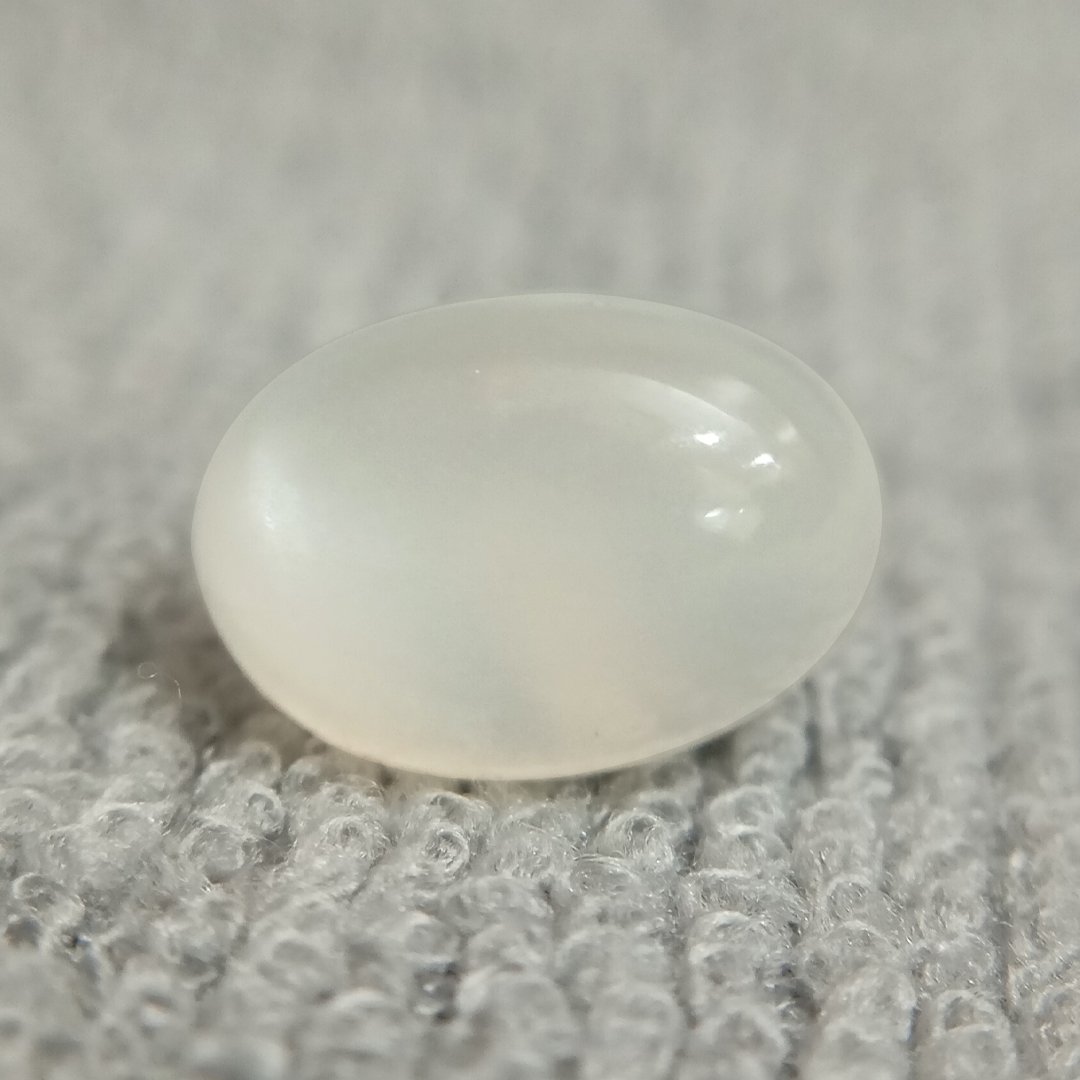 A genuine Natural Moonstone gemstone, revered for emotional healing, intuition, and balance.