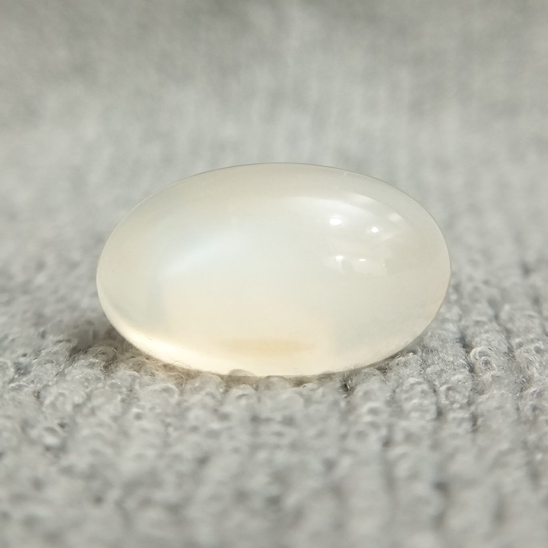 A genuine Natural Moonstone gemstone, revered for emotional healing, intuition, and balance.