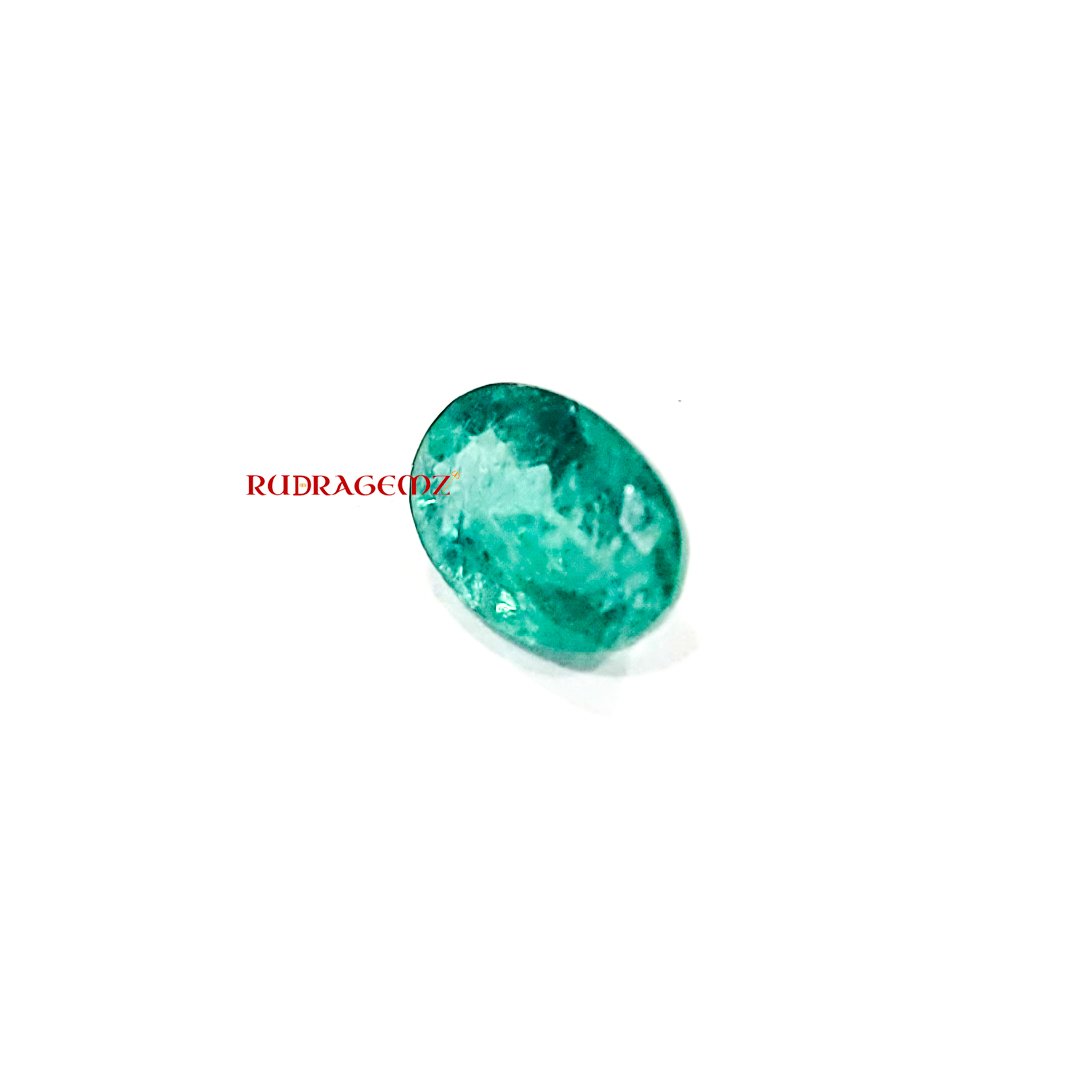 Zambian Emerald - 0.85 carats - I - Image 2