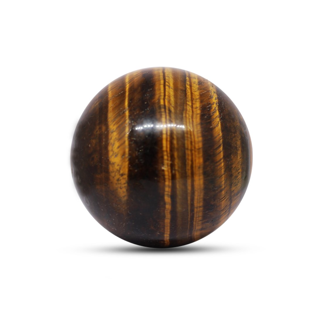 "Clear Sphatik (Crystal Quartz) Sphere Ball – A powerful energy amplifier that enhances clarity, balance, and spiritual healing."