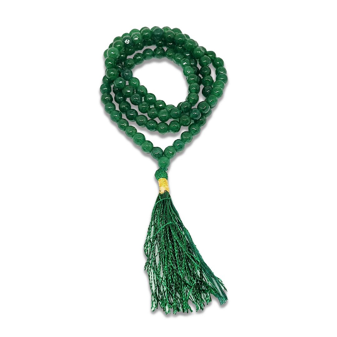 Green Onyx Gemstone Mala