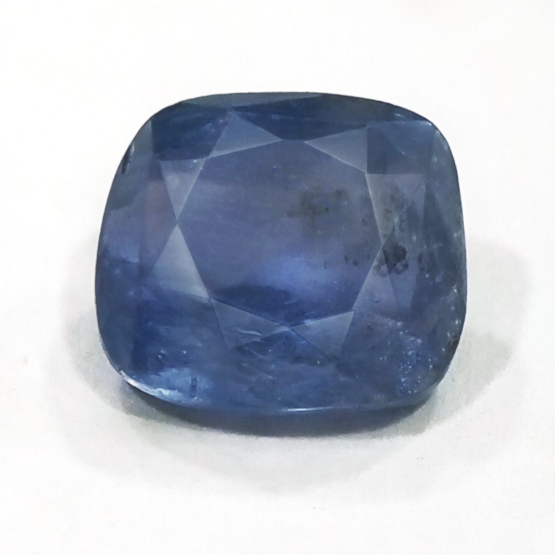 Exquisite Natural Blue Sapphire gemstone with deep blue hues, symbolizing wisdom, power, and prosperity.