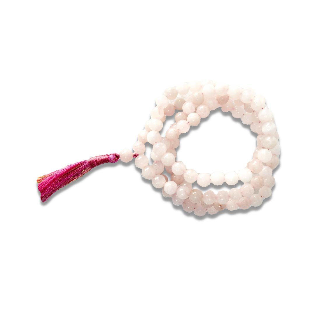 Rose Quartz Gemstone Mala