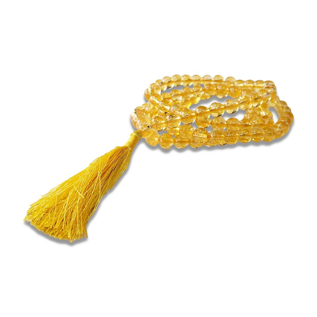 Citrine Gemstone Mala