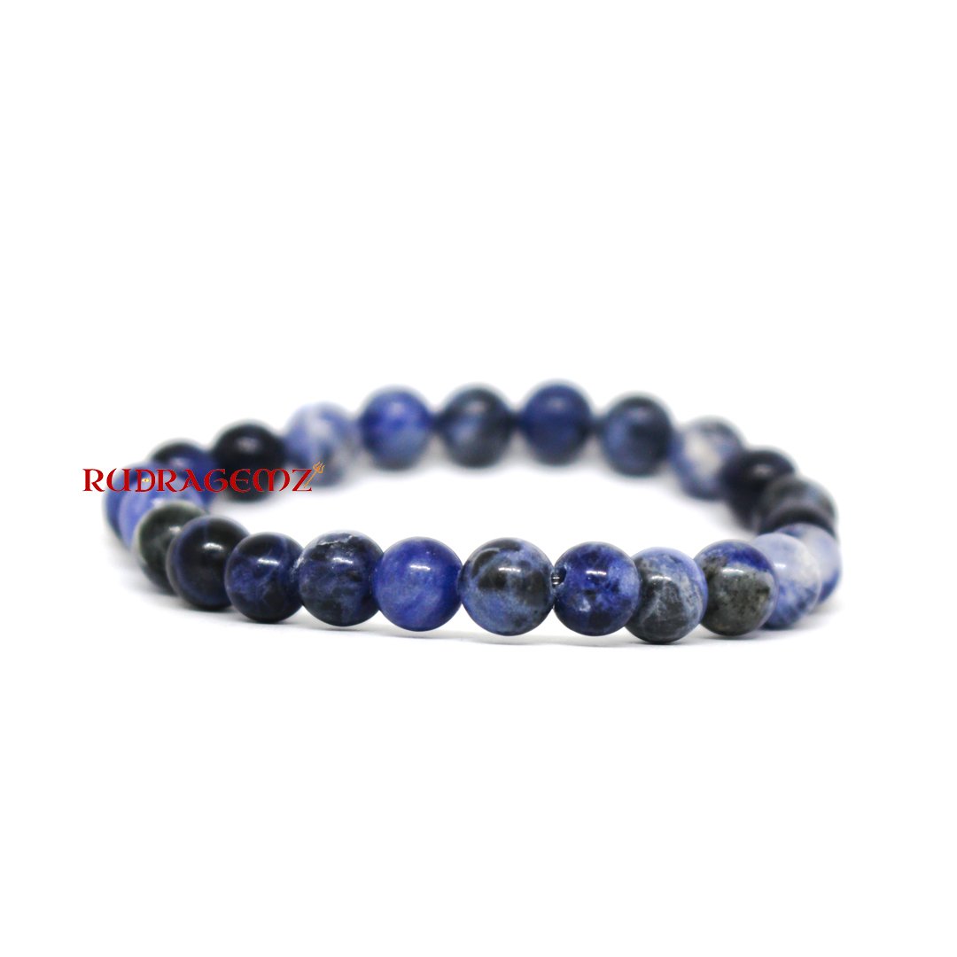 Blue Sodalite Bracelet - 8mm