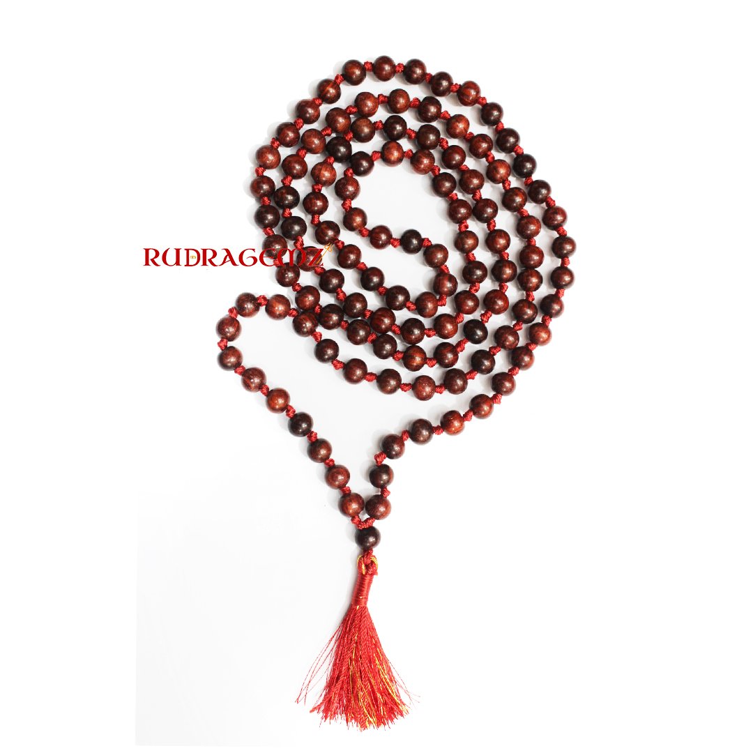 Red Sandalwood Mala