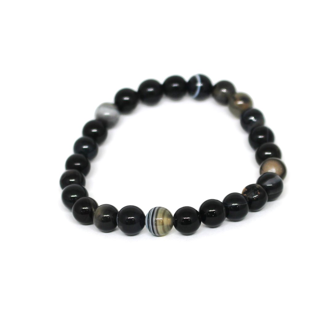 Agate Bracelet - 6mm