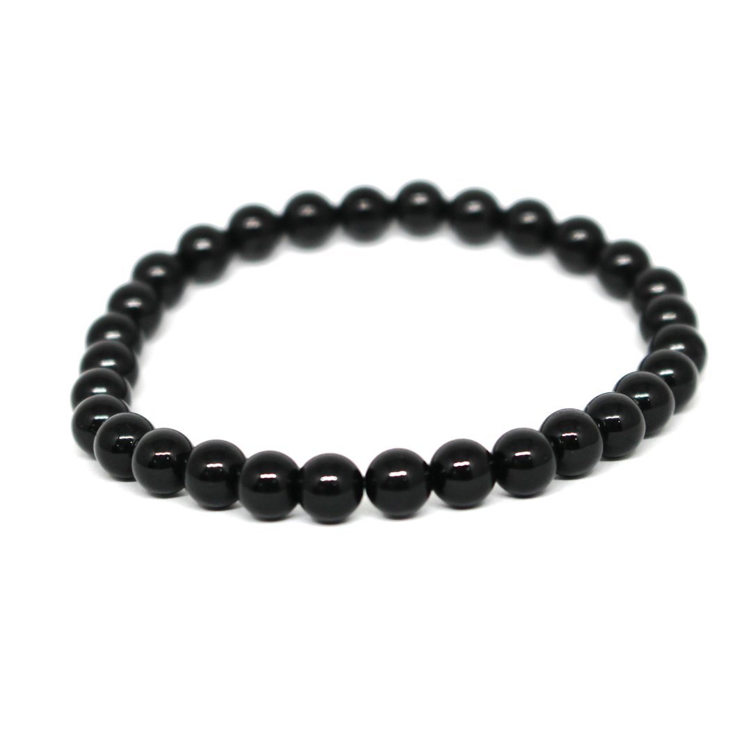 Black Obsidian Bracelet - 8mm - Image 2