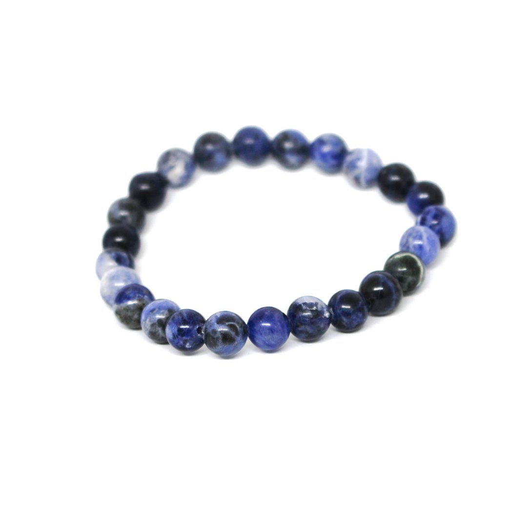 Blue Sodalite Bracelet - 8mm