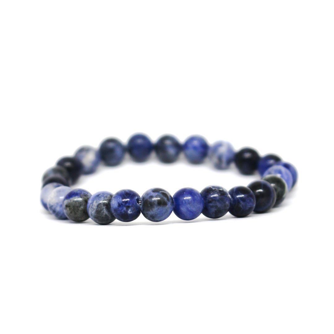 Blue Sodalite Bracelet - 8mm - Image 2