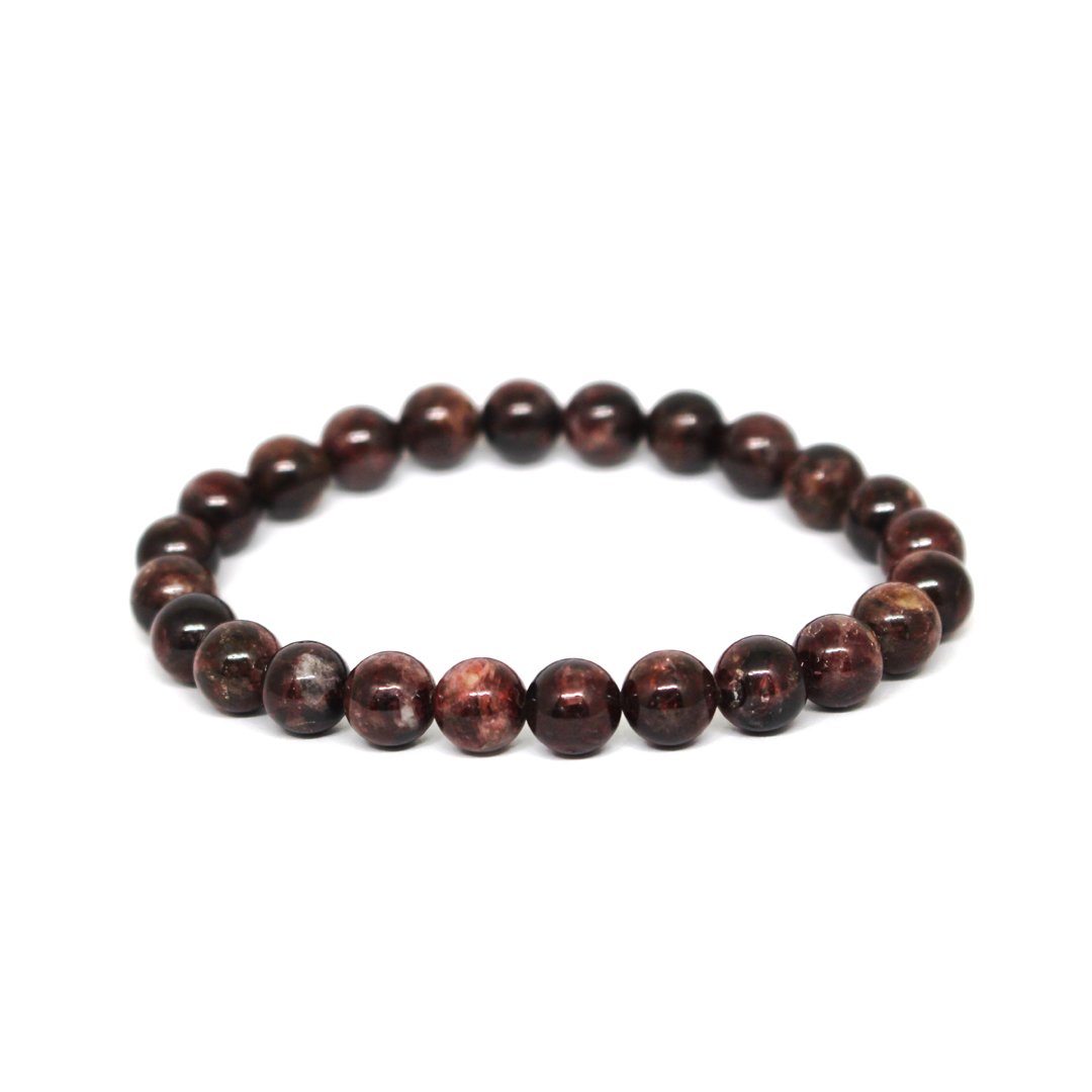 Garnet Bracelet - 8mm